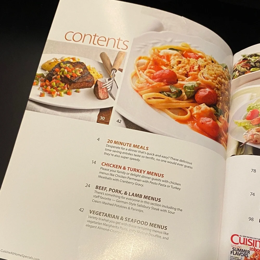 Cuisine Tonight quick easy